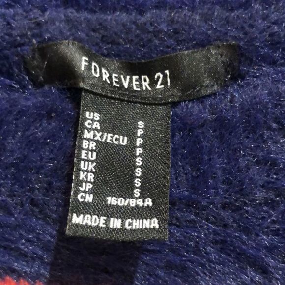 Forever 21 Fluffy Textured Women’s Sweater Size S - Picture 16 of 16